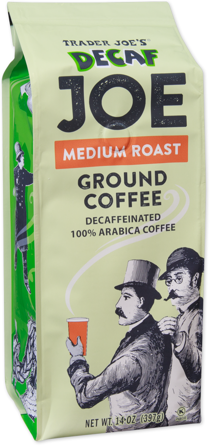 Trader Joe's Decaf Joe medium roast ground coffee