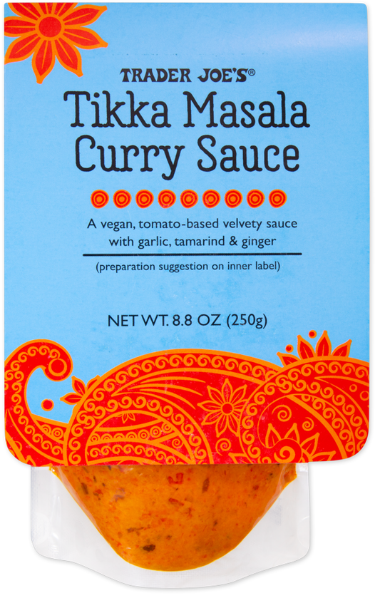 Trader Joe's vegan tikka masala curry sauce