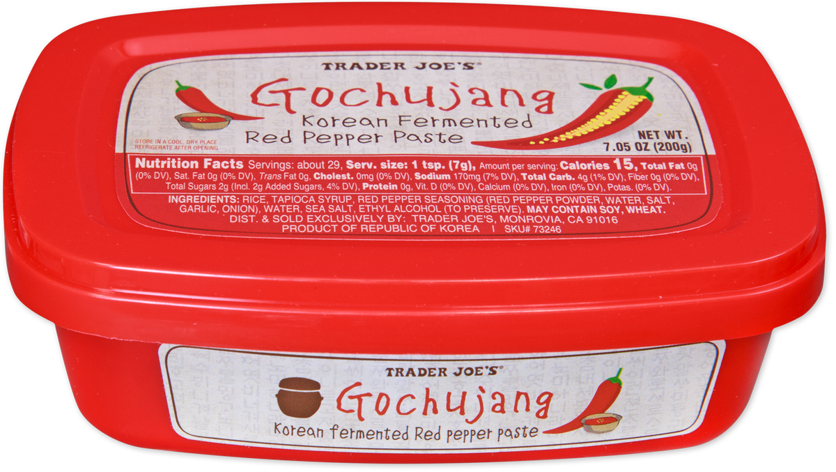 Trader Joe's Gochujang Paste pantry cooking staple