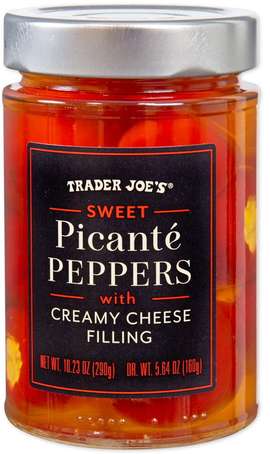 Trader Joe's Sweet Picanté Peppers jar