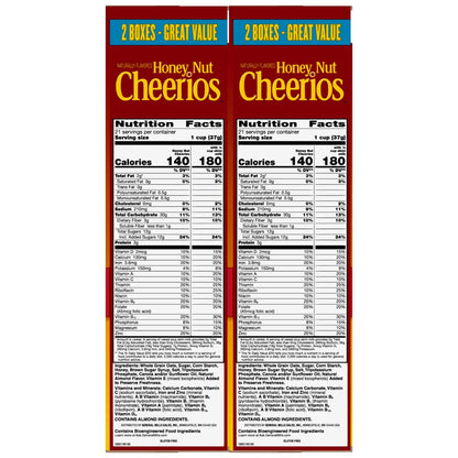 General Mills Cheerios Honey Nut gluten free cereal
