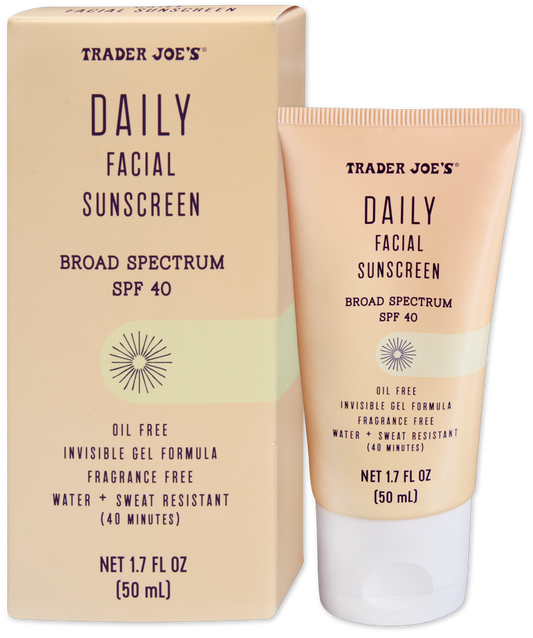 Trader Joe's Daily Facial Sunscreen SPF 40