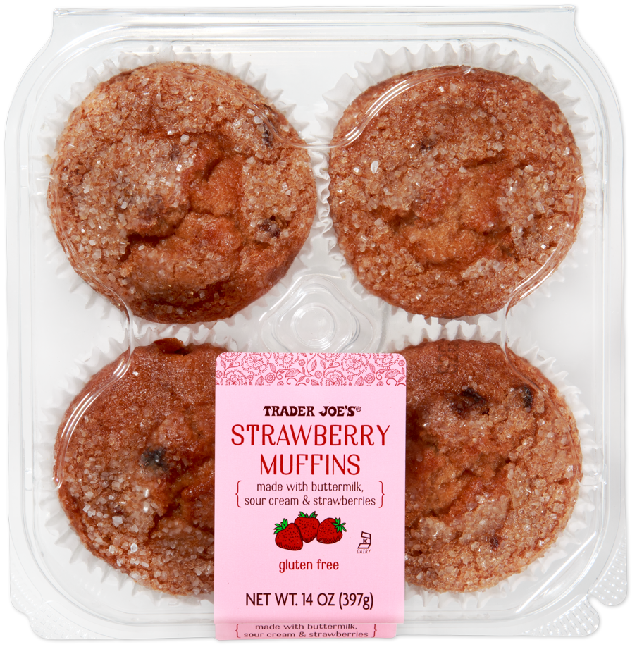 Trader Joe's strawberry muffins gluten free kosher