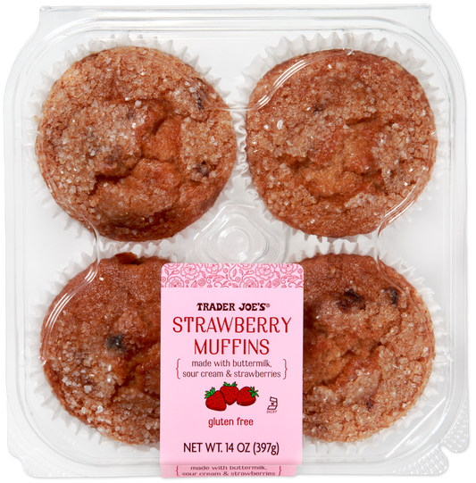 Trader Joe's strawberry muffins gluten free kosher