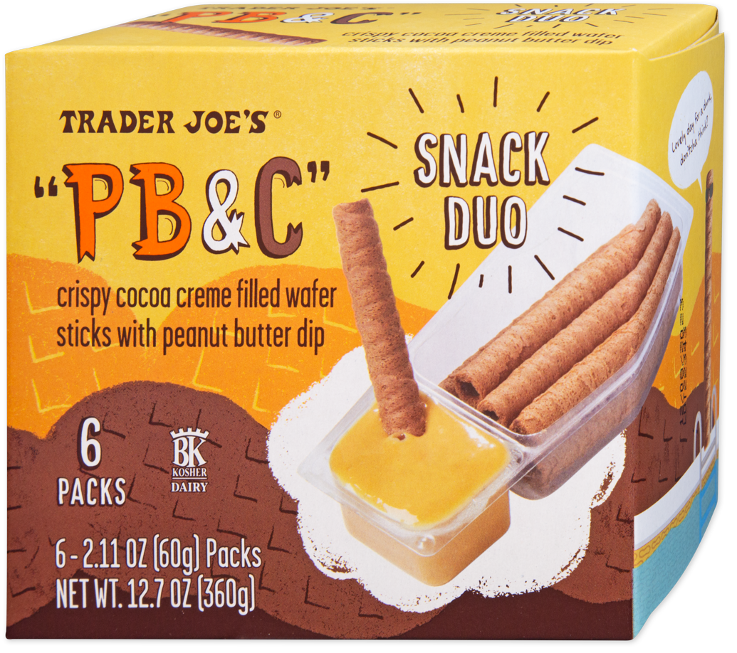 Trader Joe's PB&C Snack Duo kosher snack