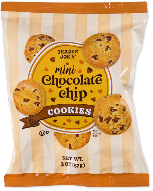 Trader Joe's mini chocolate chip cookies