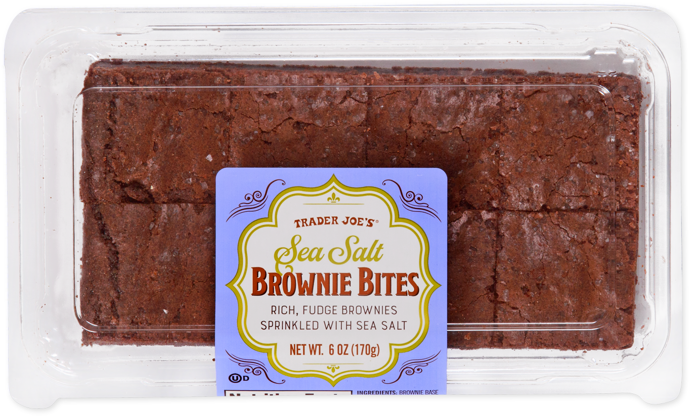 Trader Joe's Sea Salt Brownie Bites