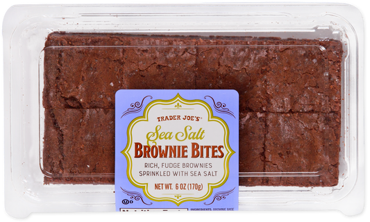 Trader Joe's Sea Salt Brownie Bites