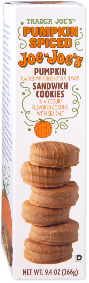 Trader Joe's Pumpkin Spiced Joe-Joe's sandwich cookies