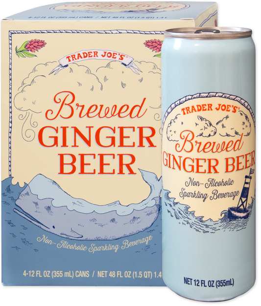 Trader Joe's Brewed Ginger Beer beverage