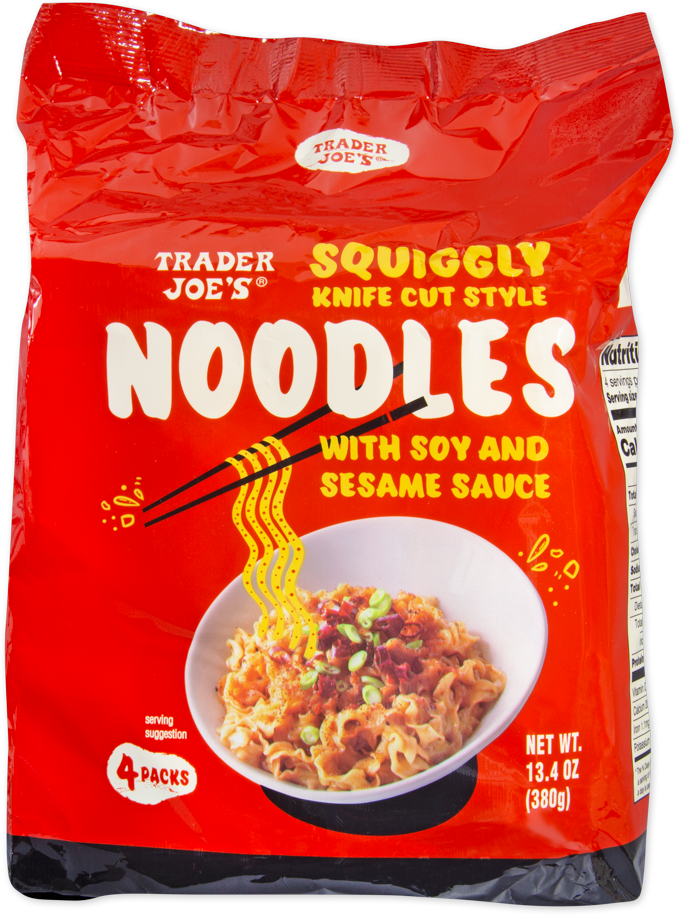 Trader Joe's Squiggly Knife Cut Style Noodles