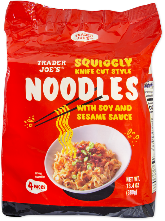 Trader Joe's Squiggly Knife Cut Style Noodles