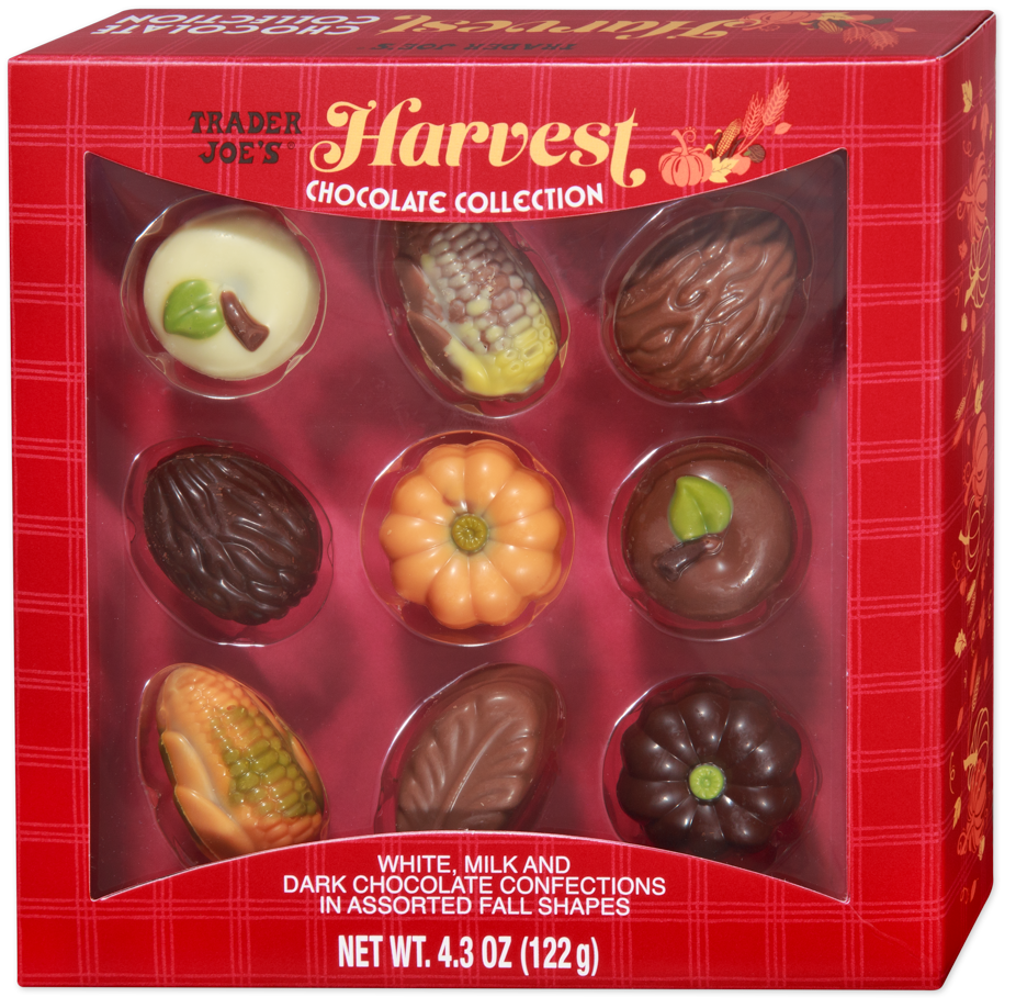 Trader Joe's Harvest Chocolate Collection seasonal treats