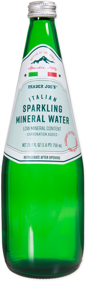 Trader Joe's Italian sparkling mineral water