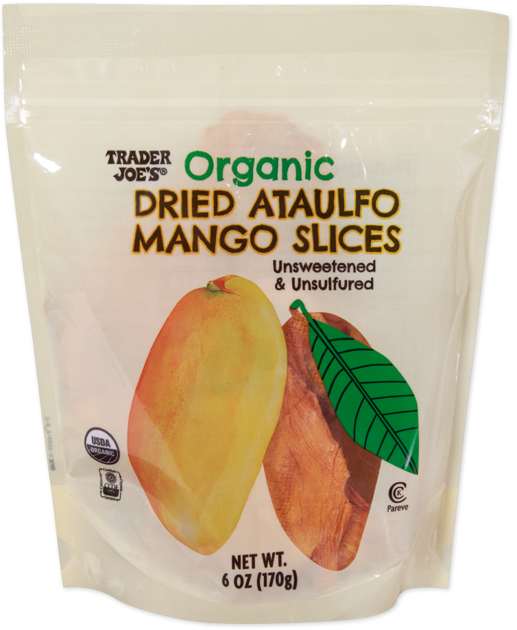 Trader Joe's organic dried Ataulfo mango slices