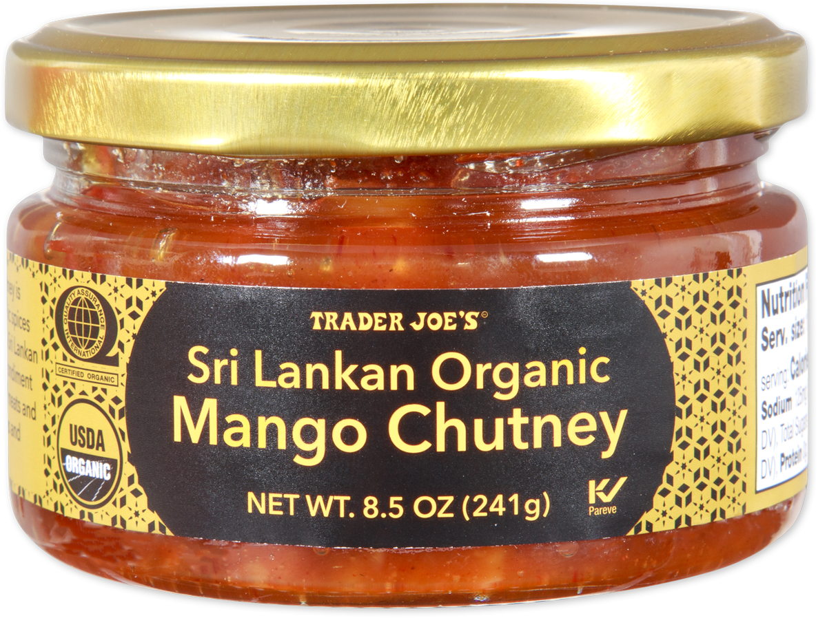 Trader Joe's Sri Lankan organic mango chutney