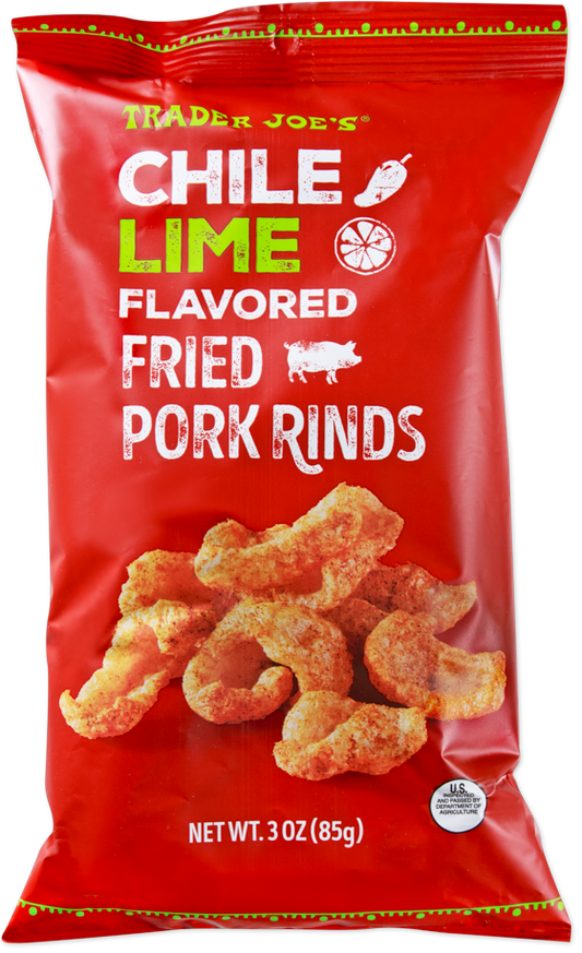 Trader Joe's chile lime flavored fried pork rinds