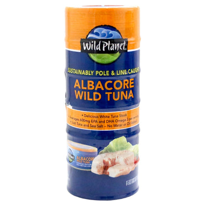 Wild Planet albacore wild tuna 6-count pack