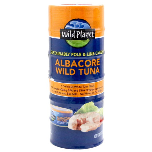 Wild Planet albacore wild tuna 6-count pack