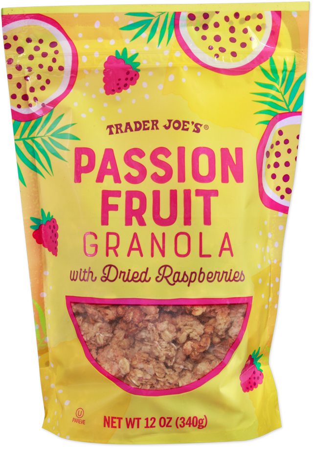 Trader Joe's passion fruit granola