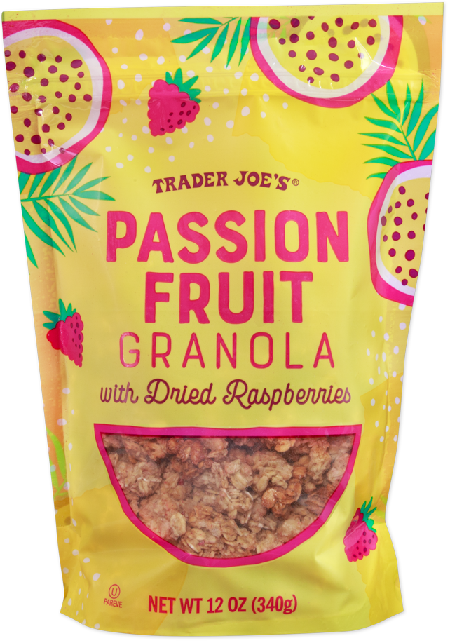 Trader Joe's passion fruit granola