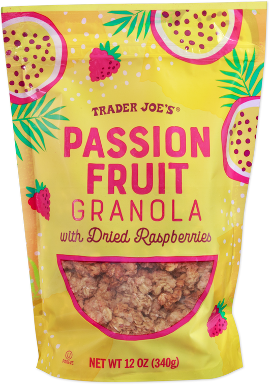 Trader Joe's passion fruit granola