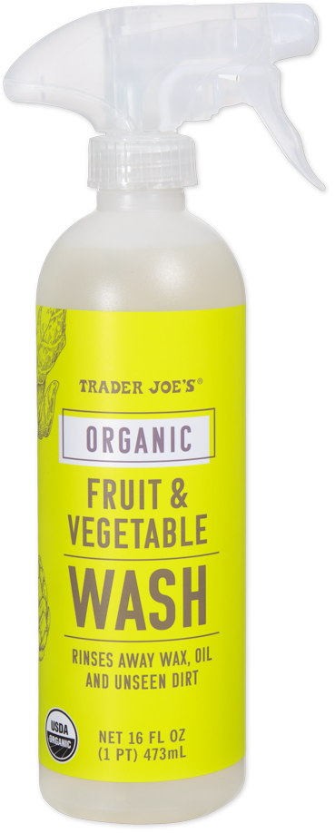 Trader Joe's Organic Fruit & Vegetable Wash