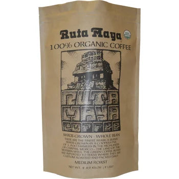 Ruta Maya organic medium roast whole bean coffee 5 lb bag