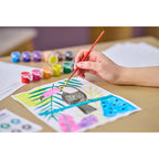 Crayola numbered painting templates with animals and scenes
