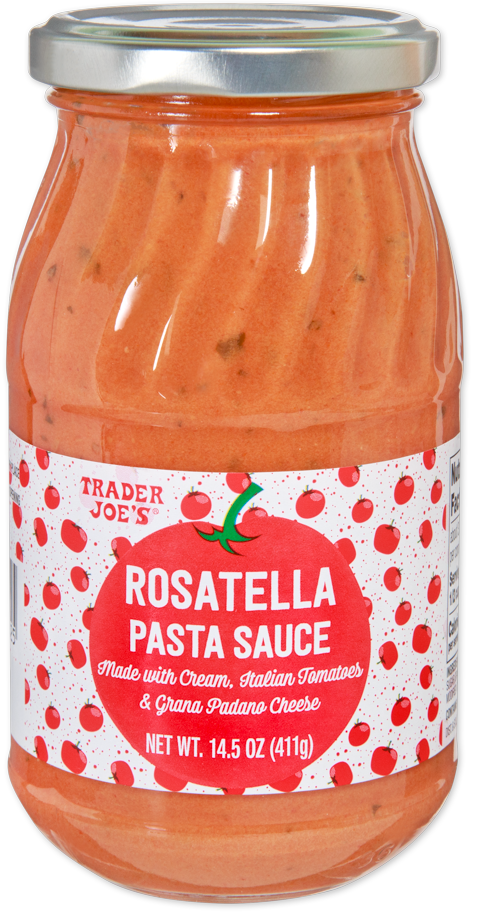 Trader Joe's Rosatella Pasta Sauce jar