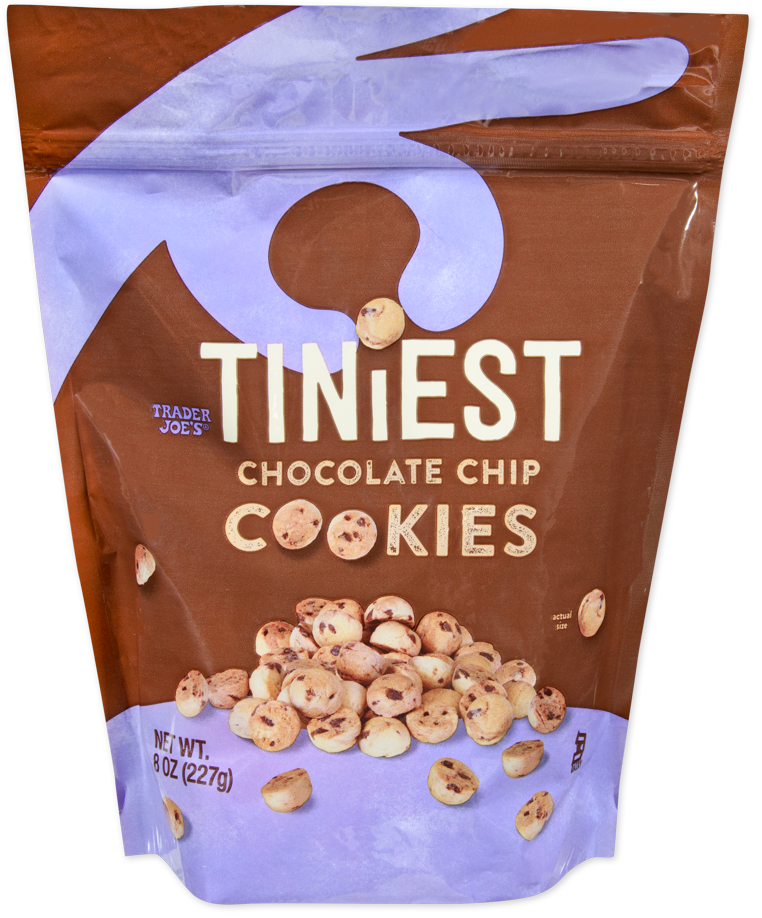 Trader Joe's tiniest chocolate chip cookies