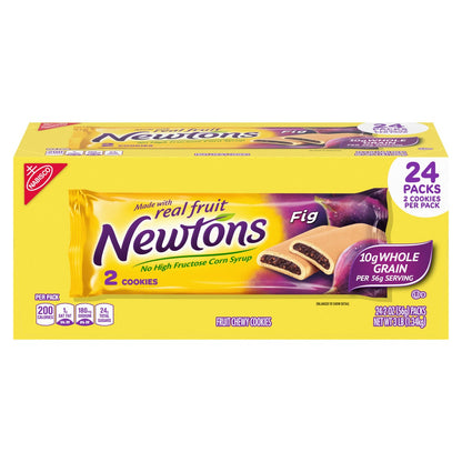 Nabisco Newtons fig cookies 24-count box