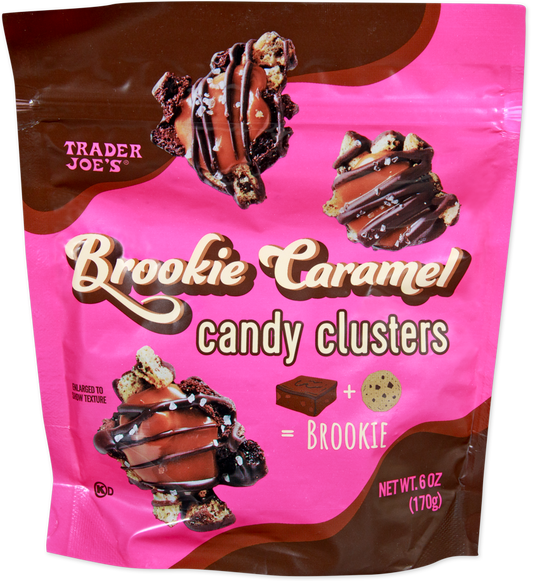Brookie caramel candy clusters by Trader Joe's