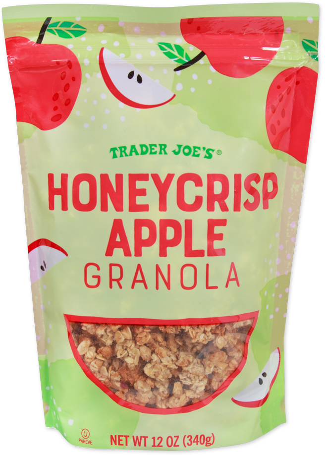 Trader Joe's Honeycrisp Apple Granola kosher pantry item