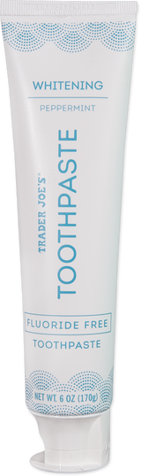 Trader Joe's — Peppermint Fluoride Free Toothpaste