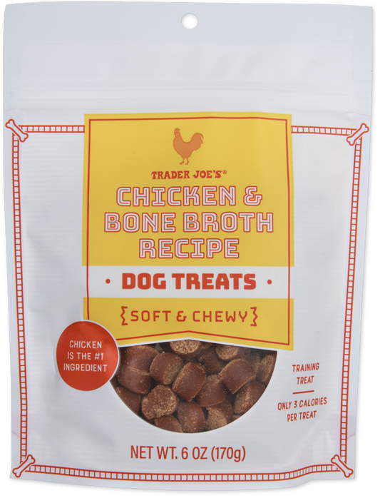 Trader Joe's Chicken & Bone Broth Recipe Dog Treats