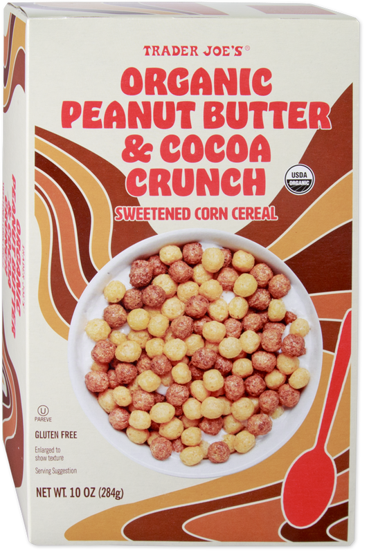Trader Joe's Organic Peanut Butter & Cocoa Crunch cereal