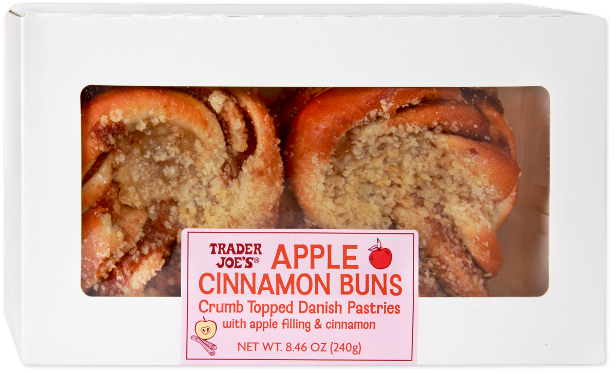 Trader Joe's Apple Cinnamon Buns bakery treat