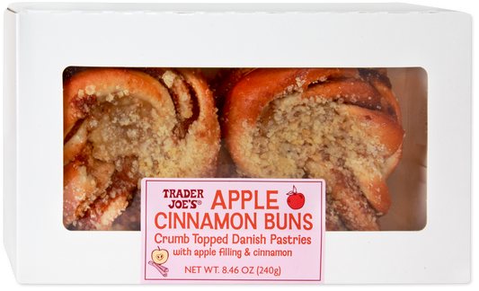 Trader Joe's Apple Cinnamon Buns bakery treat