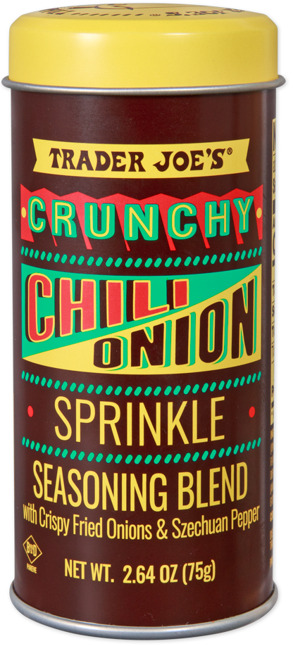 Trader Joe's crunchy chili onion sprinkle seasoning blend
