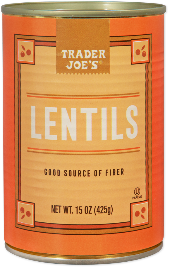 Trader Joe's kosher lentils pantry staple