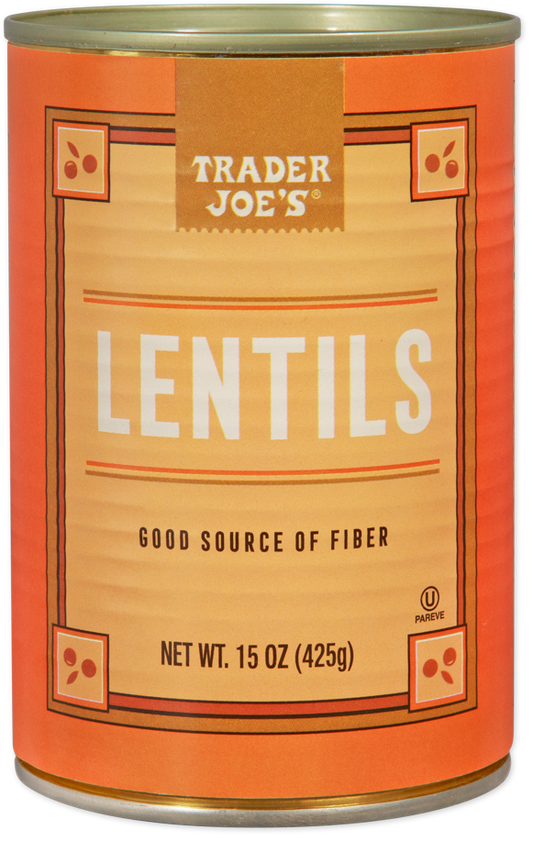 Trader Joe's kosher lentils pantry staple