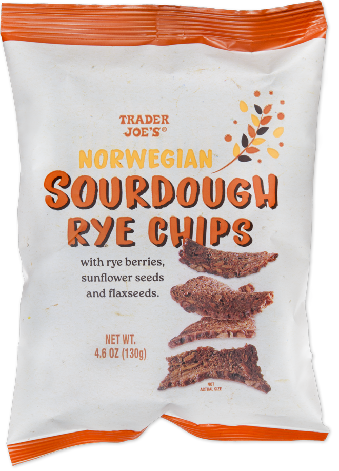 Trader Joe's Norwegian Sourdough Rye Chips