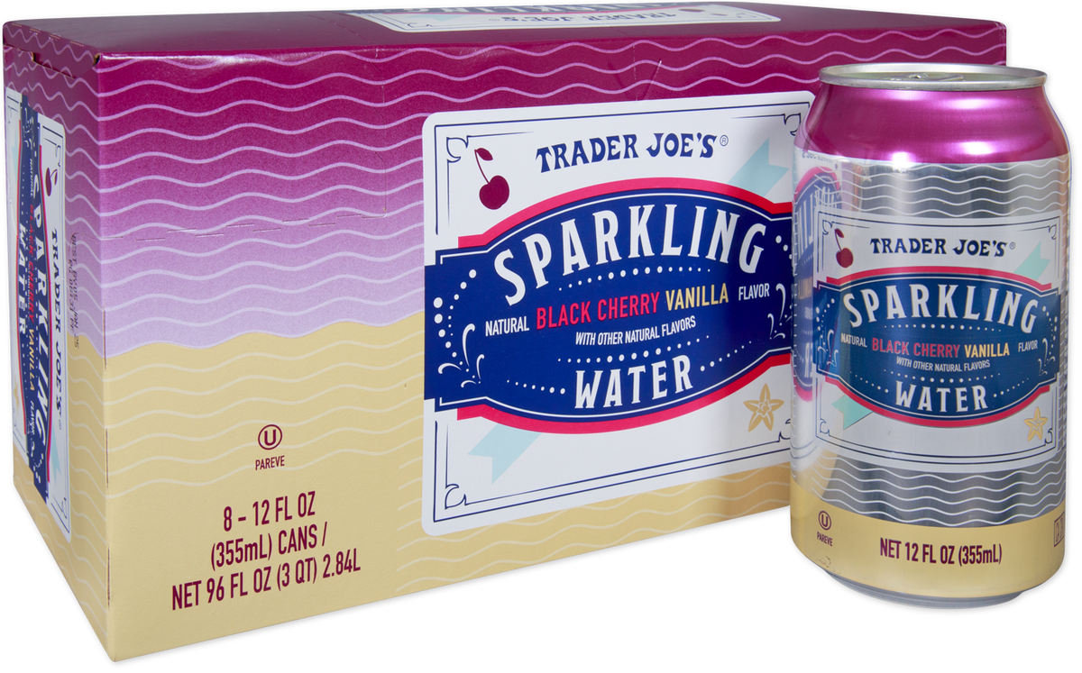 Trader Joe's Black Cherry Vanilla sparkling water