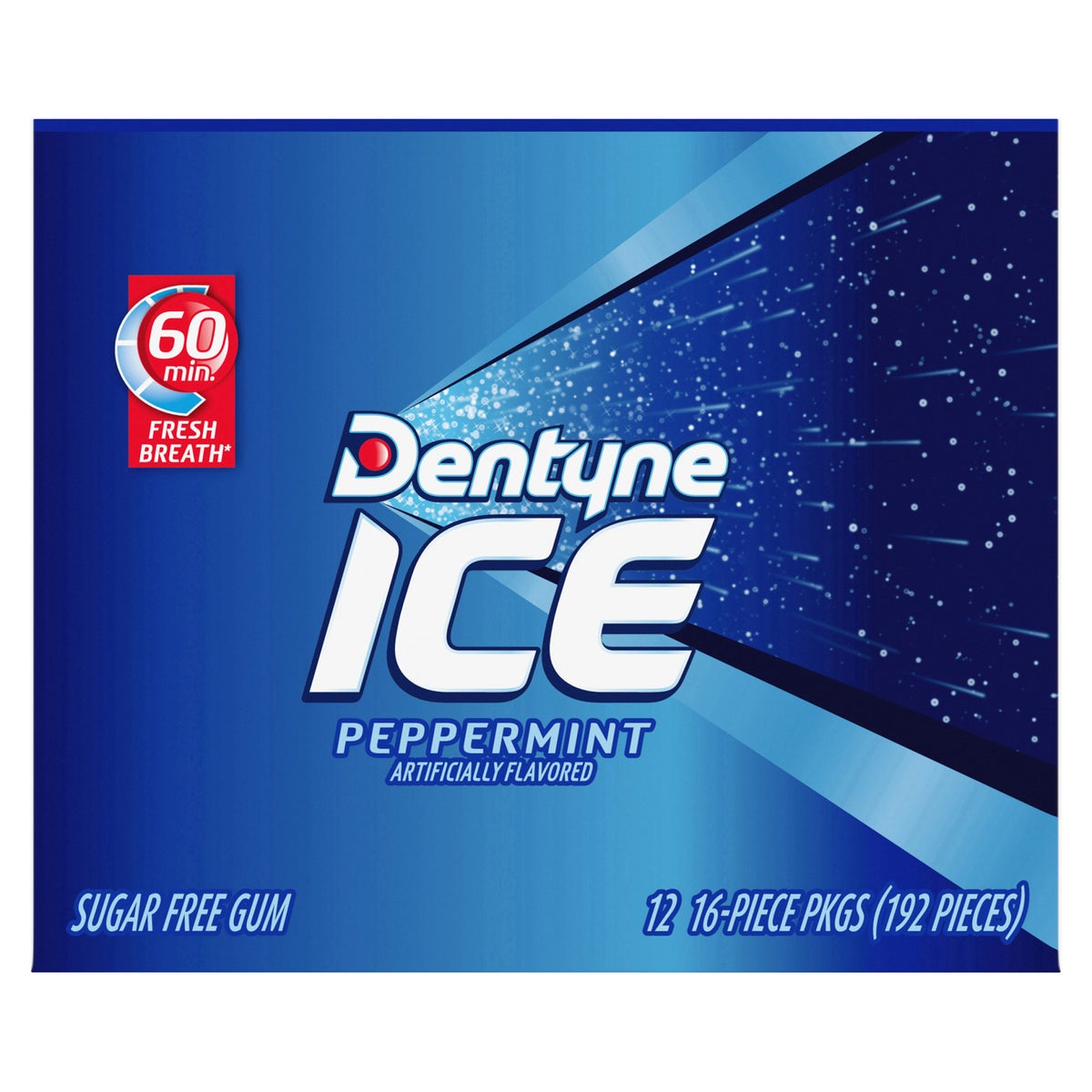 Peppermint fresh breath gum for daily use