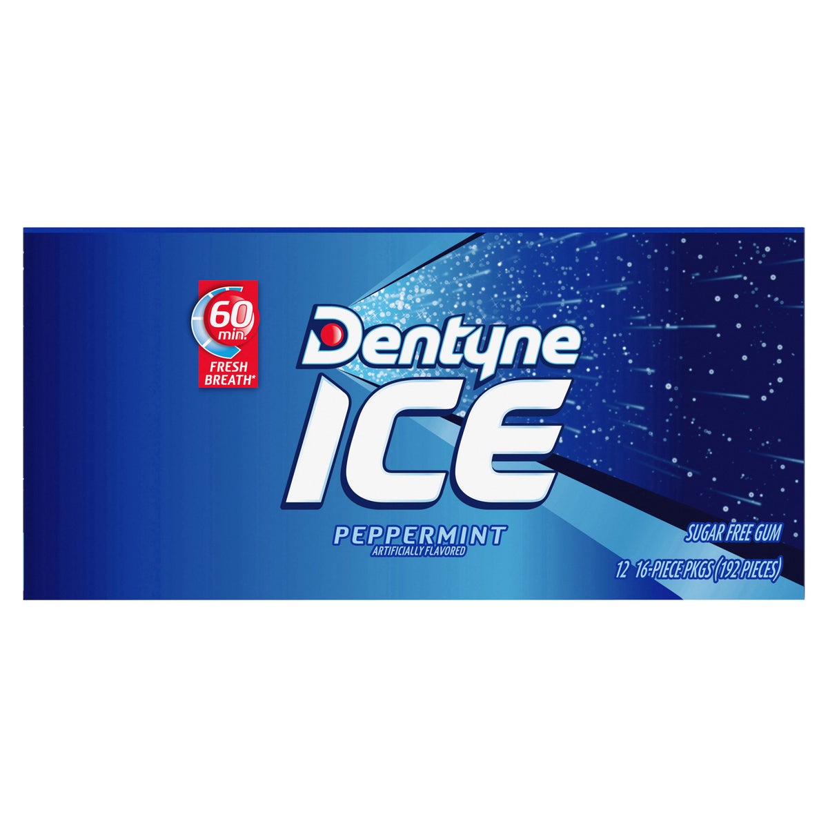 Dentyne Ice gum packaging detail