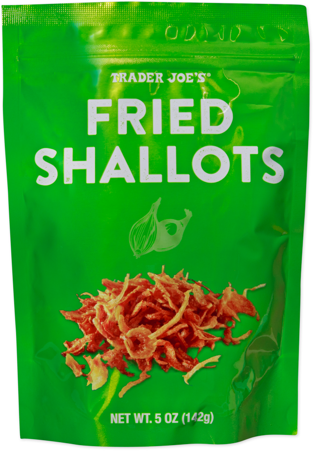 Trader Joe's fried shallots vegan pantry topping