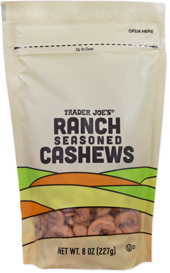 Trader Joe's ranch seasoned cashews snack