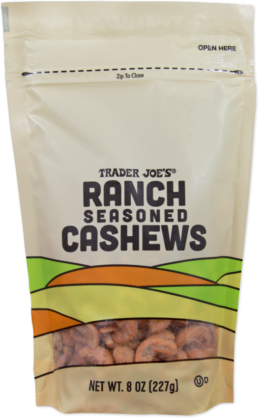 Trader Joe's ranch seasoned cashews snack