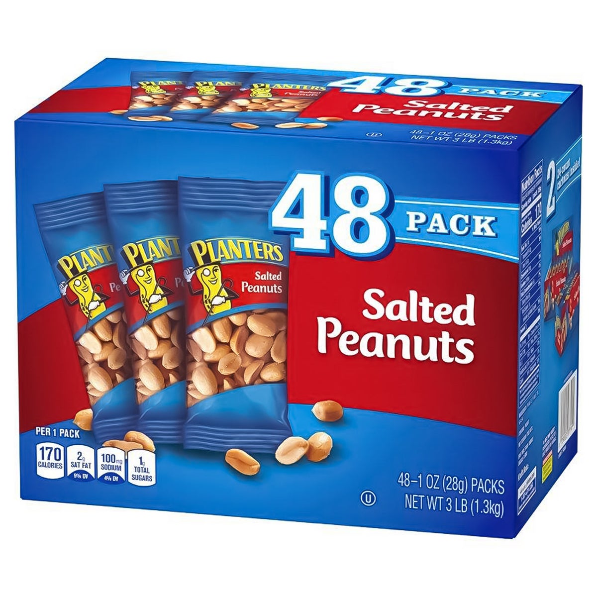 Planters peanuts 48-count value pack